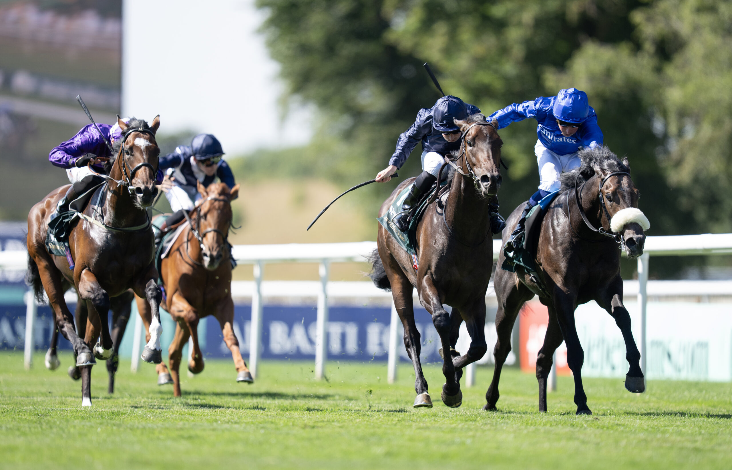 Al Hudaiba Gives Dark Angel His 75th Group Winner With Sublime Performance In The G2 Superlative Stakes at Newmarket